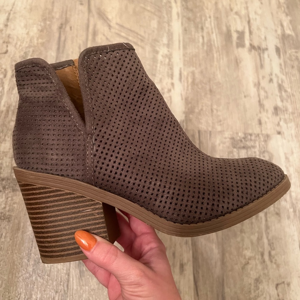 SODA Suede Booties